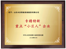 重点“小巨人”企业